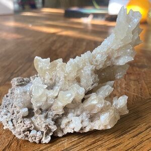 Kundalini citrine Quartz cluster